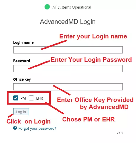AdvancedMD Login
